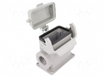 Enclosure for connectors: HDC | size 10B | Han&reg; B | IP65 | with latch