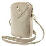Other Phone Accessory Guess  Guess Zip Triangle 4G phone bag - gold