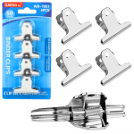 Kontoritehnika // Muu kontoritehnika // Zestaw Metalowych Klips&oacute;w Spinaczy Biurowych 4szt 50mm