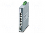 Switch PoE Ethernet | unmanaged | Number of ports: 6 | 18&divide;57VDC