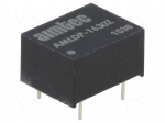 Converter: DC/DC | Uin: 7&divide;16V | Uout: 2&divide;14VDC | Iout: 300mA | DIP8 | 1.8g