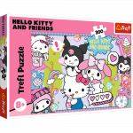 M&auml;nguala | PC | Konsoolid | Tarvikud // Harivad m&auml;nguasjad | Interaktiivsed | Loomingulised | Kunstilised // Puzzle - 300 - Szalone trio - Hello Kitty - Trefl 23039