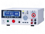 Safety tester | 0.001&divide;2G&Omega;,50G&Omega; | Utest: 0.05&divide;5kVAC,0.05&divide;6kVDC