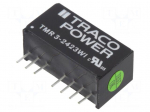 Converter: DC/DC | 3W | Uin: 9&divide;36V | Uout: 15VDC | Uout2: -15VDC | SIP8