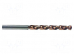 Drill bit | for metal | &Oslash;: 8mm | L: 75mm | high speed steel HSS-O
