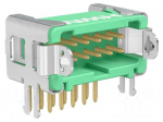 Connector: wire-wire/PCB | socket | male | PIN: 12 | Gecko | 2A | 450V