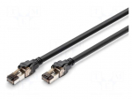 Patch cord | S/FTP | Cat 8.1 | RJ45 plug,both sides | stranded | Cu | 3m