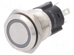 Switch: vandal resistant | Pos: 2 | SPDT | 3A/240VAC | 3A/240VDC | ON-ON