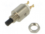 Switch: push-button | Pos: 2 | SPST-NC | 0.1A/30VDC | ON-(OFF)