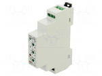 Automation module: timer | 0,1s&divide;27,5h | SPDT | 250VAC/16A | 24VDC