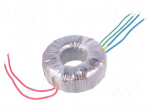 Transformer: toroidal | 160VA | 230VAC | 17V | 17V | 4.7A | 4.7A | 1.7kg