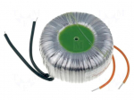 Transformer: toroidal | 120VA | 230VAC | 12V | 12V | 5A | 5A | 1.2kg | &Oslash;: 95mm