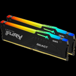 Kingston 32GB 6800MT/s DDR5 CL34 DIMM (Kit of 2) FURY Beast RGB EXPO