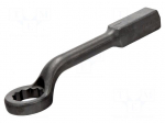 Wrench: ring | for impact,single sided,bent | 60mm | L: 355mm | forged