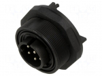 Connector: circular | socket | male | PIN: 7 | 5A | 277V | IP68,IP69K