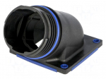 Enclosure for connectors: circular | Han&reg; F+B | IP67,IP6K9K | black