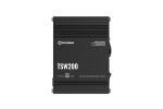 Teltonika TSW200 | Industrial POE+ Ethernet Switch | DIN rail mountable | SFP ports quantity 2 | PoE+ ports quantity 8