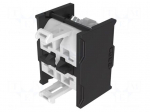 Contact block | 22mm | 04 | front fixing | screw terminals | 500VAC