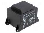Transformer: encapsulated | 30VA | 230VAC | 9V | 9V | 1667mA | 1667mA