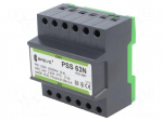 Transformer: mains | 63VA | 230VAC | 24V | IP30 | Mounting: DIN