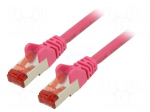 Patch cord | S/FTP | Cat 6 | RJ45 plug,both sides | stranded | Cu | 3m