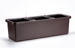 URBALIVE BERBERIS TRIO Donica samonawadniająca 117 x 39 cm, brązowy
