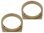 Spacer ring | MDF | 165mm | Honda | impregnated,varnished