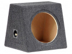 Car loudspeaker enclosure | MDF | black melange | textil | 40l | 300mm
