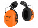 Ear defenders | Attenuation level: 29dB | protective helmet