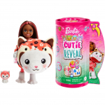 Mattel Barbie Cutie Reveal Chelsea Costume Cuties Series - Kitty Red Panda, doll