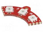 Module: LED controller | 5VDC | APA102C | 35.7x17.7x3.2mm | right