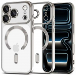 TECH-PROTECT MagFlex Shiny Silver telefona maciņ&scaron; ar MagSafe atbalstu Apple iPhone 17 Pro Max, sudraba