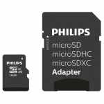 Philips FM16MP45B/00 MicroSDHC Memory Card 16GB
