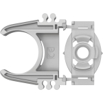 Bosch Powertools PRO EPC-20 pipe clip, 100 pieces (light gray, for pipes ? 20mm)