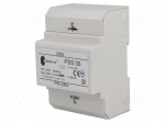 Transformer: mains | 30VA | 230VAC | 230V | IP30 | Mounting: DIN | 1kg