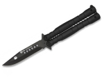 N&oacute;ż motylek K25 02131 Balisong Black