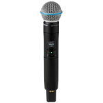 Shure SLXD2+/B58=-G65 - handheld transmitter with an Beta&reg; 58A capsule (470&ndash;606 MHz)
