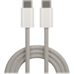 Tahvelarvutid ja tarvikud // USB kaablid // Maxlife kabel mxuc-06 usb-c &ndash; usb-c 1,0 m 20w szary nylonowy