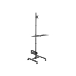 Equip Equip p&otilde;randal seisev hoidik 17"-32"/ 1TFT 8kg 1 riiul k&otilde;rgus must
