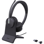 K&otilde;rvaklapid Yealink BH70 Dual Teams koos USB-C/A laadimisjaamaga