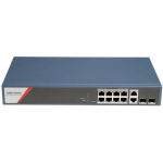 Hikvision DS-3E1512HP-SI-8P2T2F Managed Switch PoE - Switch - 1 Gbps (DS-3E1512HP-SI-8P2T2F)