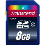 M&auml;lukaart Transcend 200x SDHC 8 GB Class 10 (TS8GSDHC10)