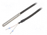 Sensor: temperature | Pt100 | 100&Omega; | cl.B | Body dim: &Oslash;6x50mm | Len: 1.5m