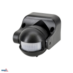 Czujnik ruchu PIR 1200W 180* czarny