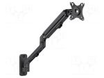 Gembird MA-WA1-02 Adjustable Wall Display Mounting Arm 17-27" / black