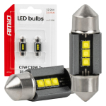 Autolambid, Mootorratta ja traktori valgustid // Autolambid, Mootorratta ja traktori valgustid // Żar&oacute;wki led canbus 31mm 2525 3smd białe 12v 24v amio-05006