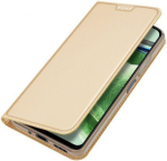 Book case Dux Ducis "Skin Pro Case Xiaomi Redmi Note 12 Pro Plus" Gold