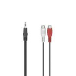 Cable Hama  Hama RCA - 3 5 mm  melna - Vads