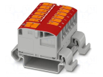 Splice terminal: rail | 24A | 690V | push-in | PA | L: 29.2mm | 0.14&divide;4mm2