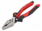 Pliers | universal | 225mm | Industrial | Blade: about 64 HRC